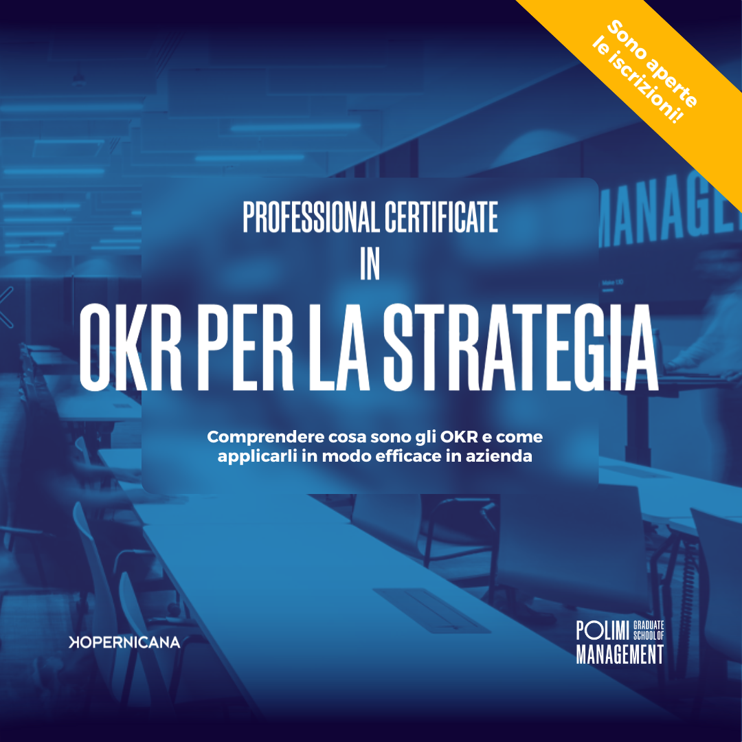OKR per la strategia - maggio 2026
